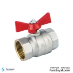 شیر توپی RED۶/۱MF رو پیچ تو پیچ سیم ایتالیا سایز ۱ PN۴۰