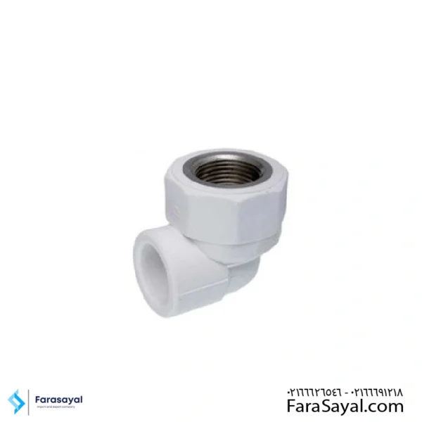 زانو یکسر بوشن فلزی آذین