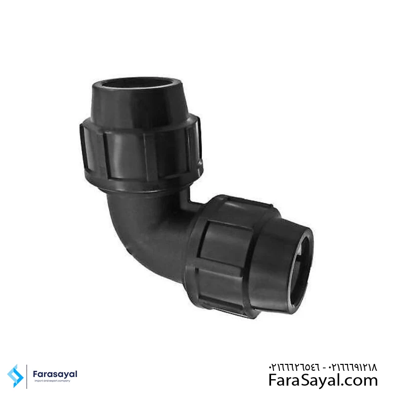 Polyurethane Polyethylene Pn10 Elbow زانو پیچی Pn10 پلی اتیلن پلیران