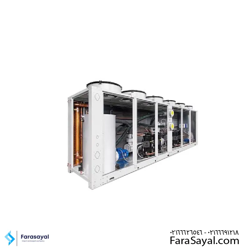 چیلر گلد با ظرفیت 20 تن و ظرفیت 70 کیلو وات ایر باکس