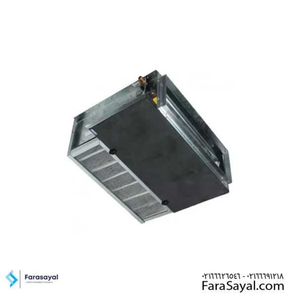 فن کویل سقفی تو کار AB20B با ظرفیت CFM200 ایر باکس