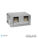 فن کویل سقفی تو کار کانالی با ظرفیت CFM1800-2000 ایر باکس