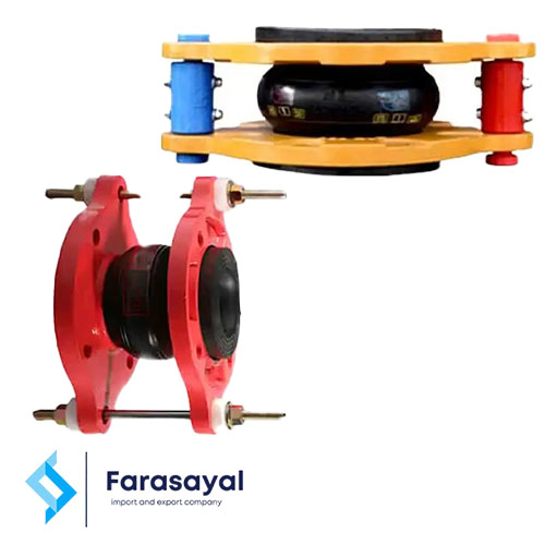 لرزه گیر لاستیکی دو اینچی